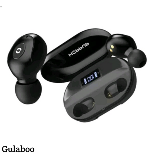 HOPPUP GRAND Bluetooth Headset (Black, True Wireless)